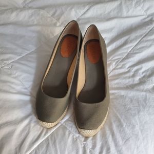 Donating By Friday If Not Purchased: J Crew Espadrille Canvas Wedge